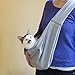 iPrimio Reversible Cat Sling & Dog Carrier Sling - Aqua Blue, Soft Hands Free Pet Carrier, Cat Papoose Carrier Front, Puppy Sling, Cat Carrier, Pet Sling Carrier for Cats & Cat Front Carrier