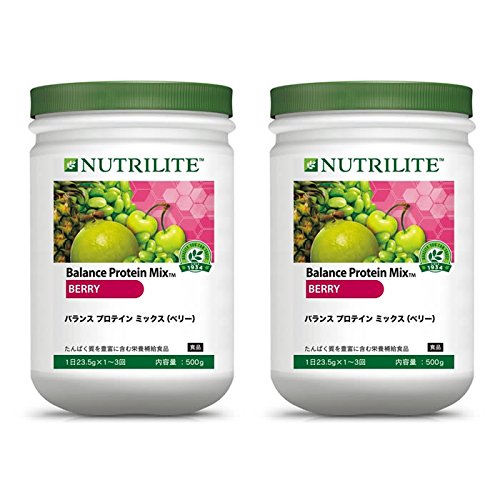 アムウェイ Amway ニュートリライト バランス プロテインミックス ベリー B0796nygw1 2点セット その他
