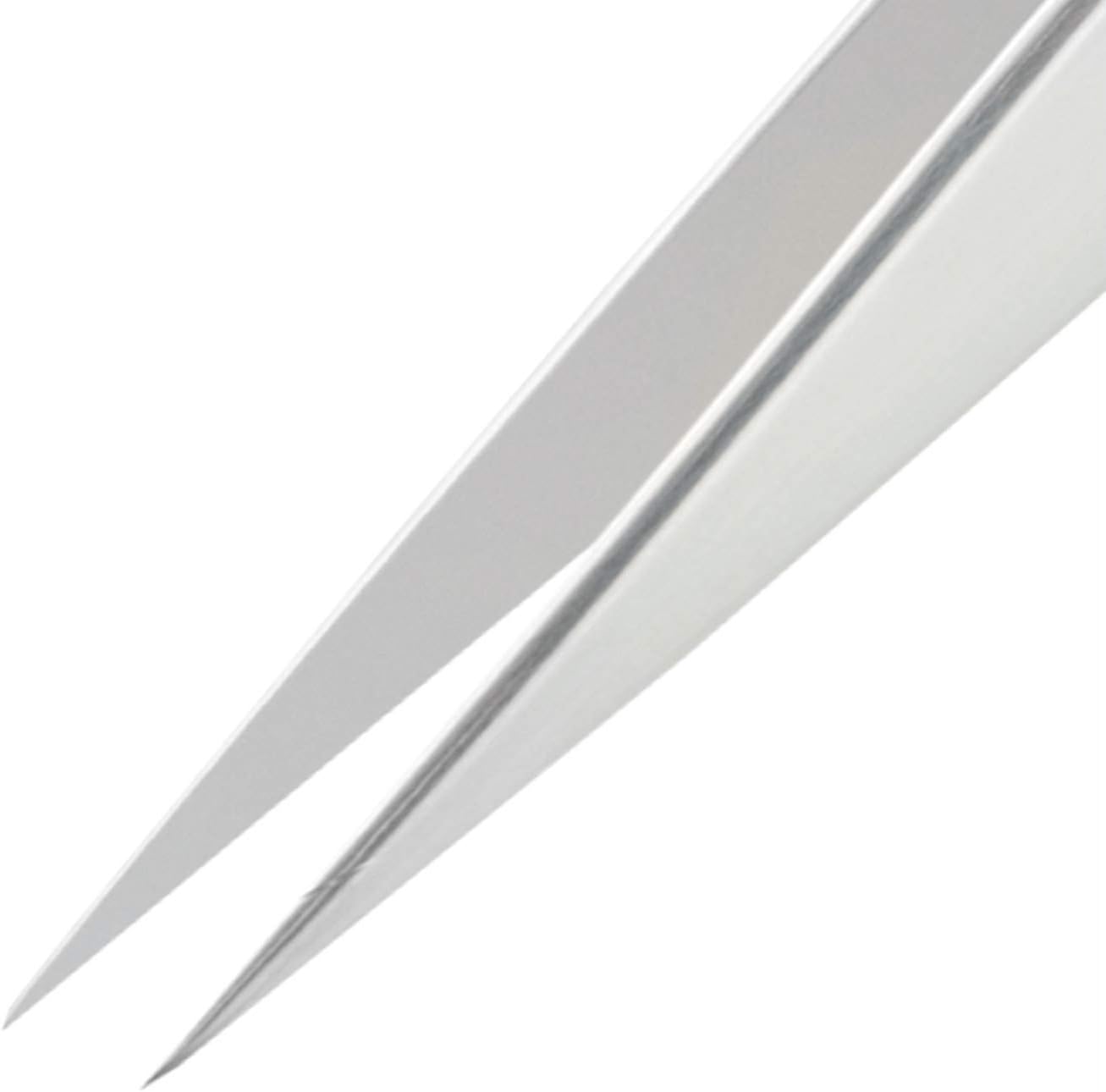 Titanium Tweezers, fine Pointed Tips (125mm). Made in Japan. ENGINEER ptn-01, Silver - Image 3