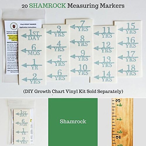 Little Acorns ADD ON - DIY Vinyl Growth Chart Ruler - Height Marker Arrows ONLY
