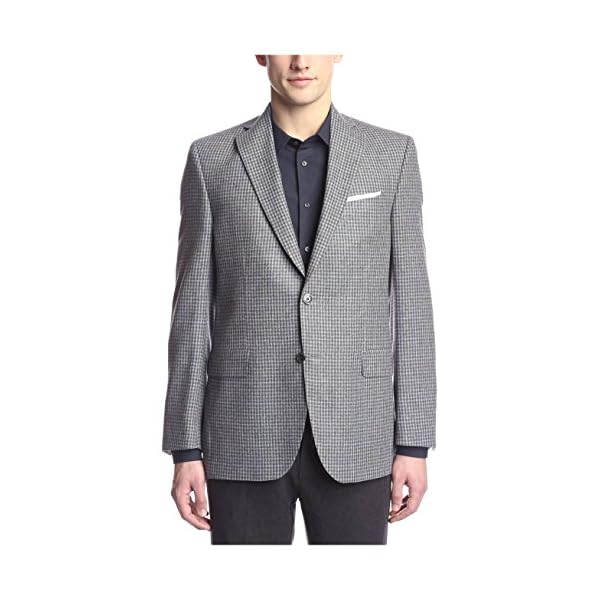 Jack Victor Studio Mens Check Windowpane Sportcoat
