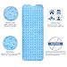 Wimaha XL Bathtub Mat, Bath Shower Mat Non Slip for Bathroom, Machine Washable, Ideal for Kids Toddler Senior, 39 x 16, Clear Sky Blue