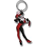 DC Comics Harley Quinn PVC Soft Touch Figural Key Ring Action Figure