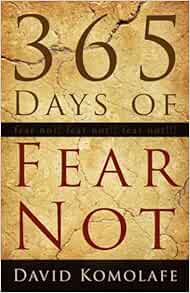 365 scriptures on fear not