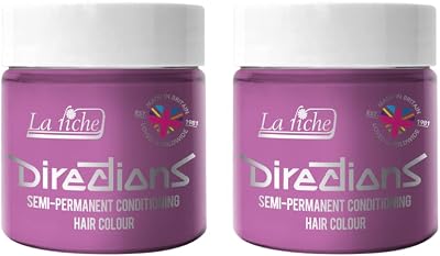 La Riche Directions Lavender Hair Dye 2x 100ml Tubes Semi-Permanent