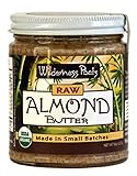 Wilderness Poets Raw Almond Butter - Organic Raw Almond Butter - 8 oz (227 g)