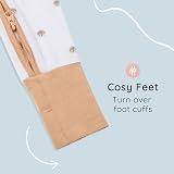 Bramble & Bear 2-Pack Toddler Sleepsuits Organic Cotton Full Zip Footless view 4