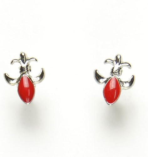 Amazon 樹脂ポスト ピアス シンプル メンズ レッド ピアスキャッチ 通販