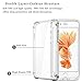 iPhone 7 Case,iPhone 8 Case, Amuoc Crystal Clear Cover Case [Shock Absorption] with Transparent Hard Plastic Back Plate and Soft TPU Gel Bumper (Clear)