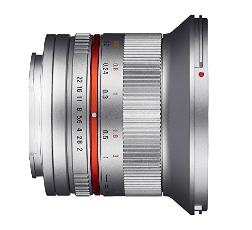 F2.0 12 mm Samyang Objectif à mis'au point manuelle pour Fuji X Argenté - Image 2