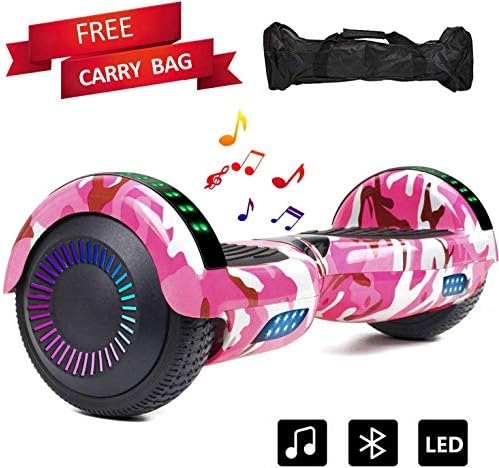 LIEAGLE 6.5" Hoverboard Self Balancing Scooter with Bluetooth UL2272 for Kids