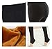 Tengo Women Winter Super Warm Thick Stretchy Gold Velvet Leggings Pants (One Size, Red)