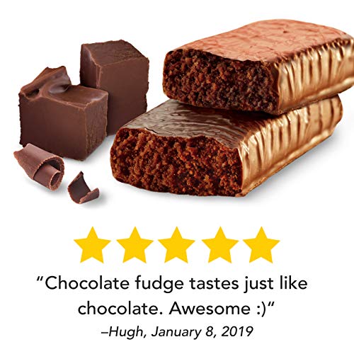 think! (thinkThin) High Protein Bars Chocolate Fudge, 20g Protein, 0g
