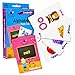 Star Right Alphabets Flash Cards with Pictures, 36 Cards, with 1 Ring, for Ages Pre-K & K