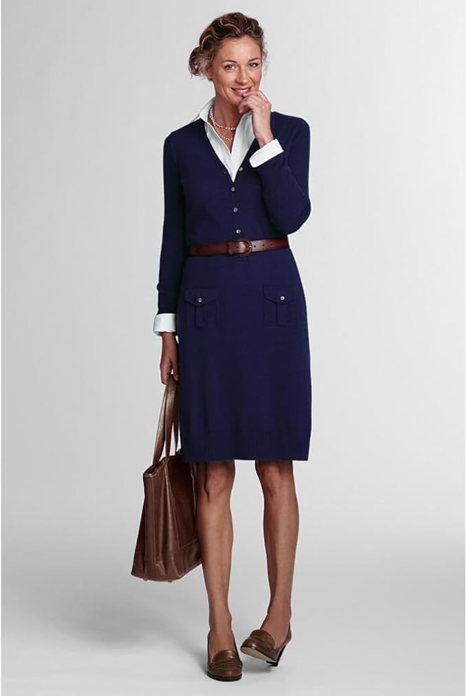 lands end sweater dress