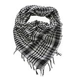 TrendsBlue Trendy Plaid & Houndstooth Check Soft Square Scarf-Diff Colors Avail