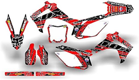 SCRUB DESIGNZ Honda CRF 250R 2014-2016 ROOST R2 complete decals kit