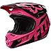 Fox Racing 2017 Race Youth/Kids V1 Motocross Motorcycle Helmet - Pink / Large
