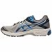 ASICS Men's GT 1000 4 Running Shoe, Silver/Electric Blue/Black, 8.5 4E US