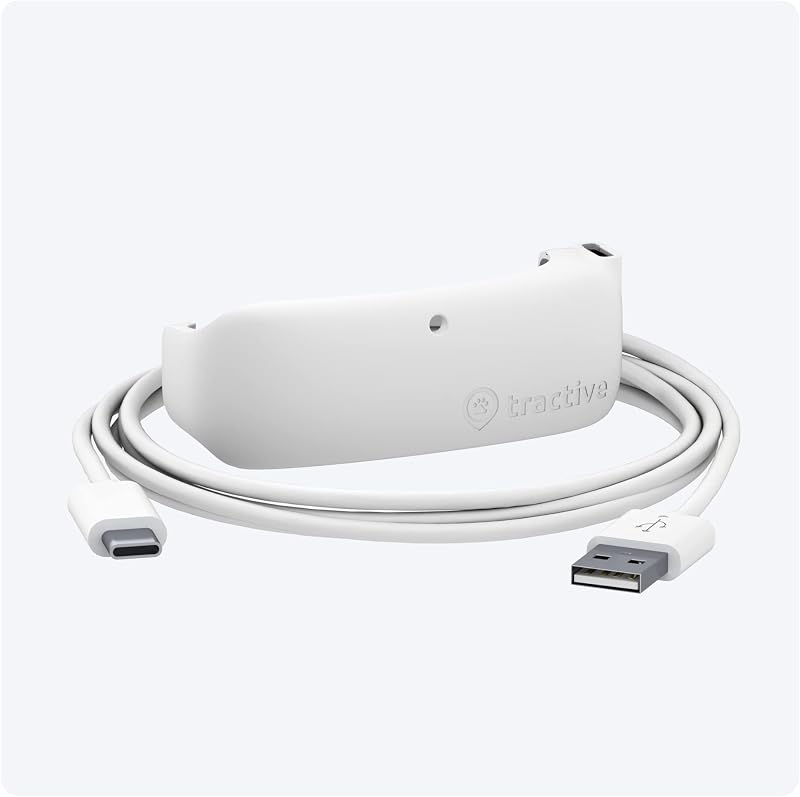 Tractive GPS Clip Charger with USB-C Cable for DOG 4 CAT 4