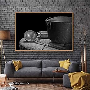 Canvas Wall Art for Living Room, Bedroom Black and White Article Framed Canvas Prints for Home Decoration Ready to Hang - 16x24 inches