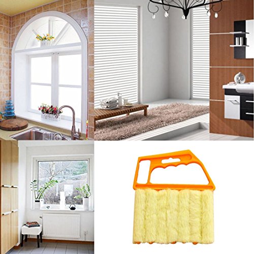 Blind Cleaner Tool,Bagvhandbagro Mini Hand-held Cleaner,Mini-Blind Cleaner,Dirt Clean Cleaner,Venetian Blind Brush Window Air Conditioner Duster Cleaner