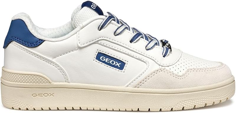 - J WASHIBA Boy D, Zapatillas Niños, White/Navy,