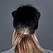 Winter Beanie Hats for Women Real Fur Pom Pom Slouchy Beanies Bobble Ski Cap