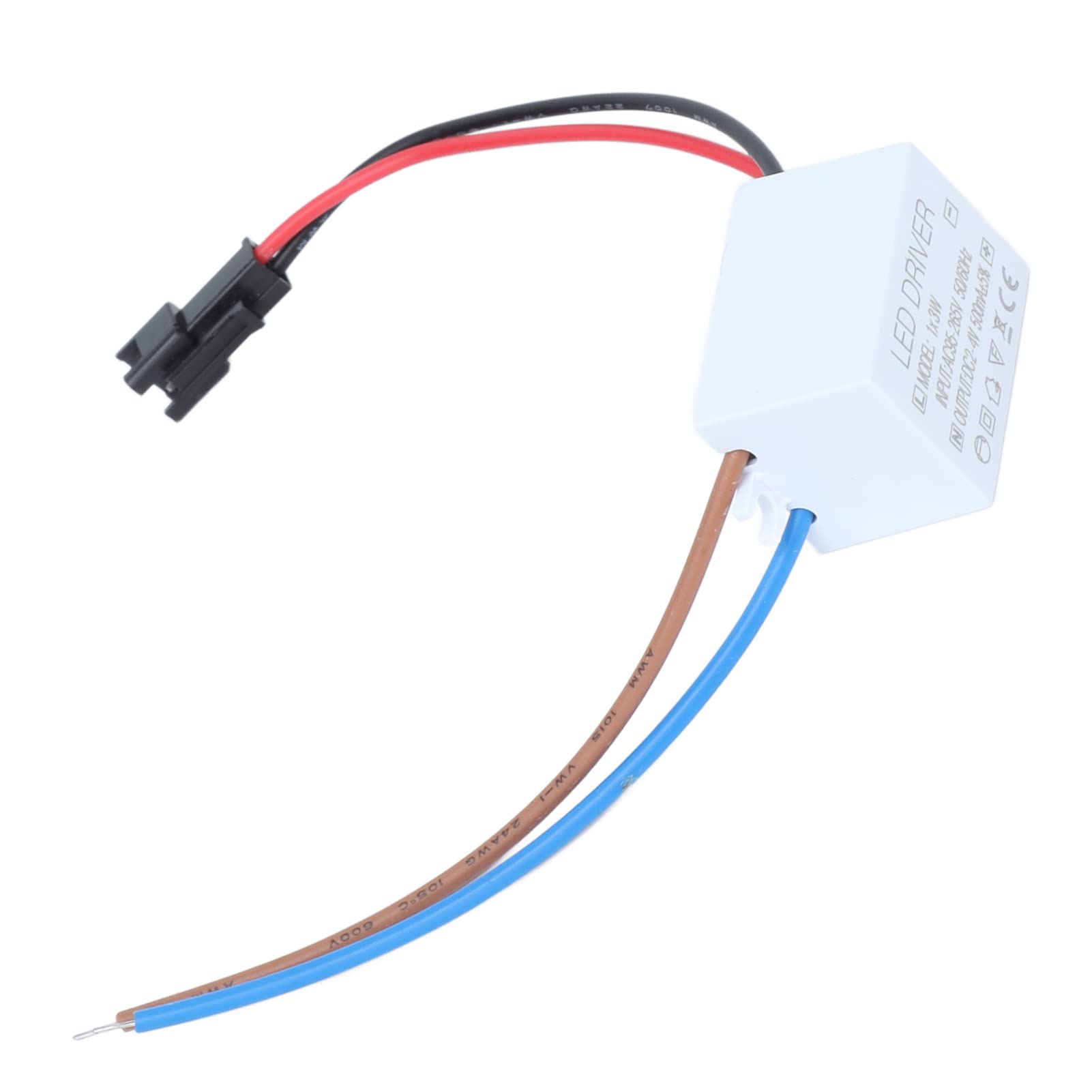 Entatial Portable LED Driver, 1x3W LED Driver Easy To Install Good Heat Dissipation for Home for Living Room