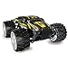STOTOY Electric RC Car - Offroad Remote Control Cars - RTR RC Buggy RC Monster Truck 1:16 4WD 2.4Ghz High Speed with 1 Rechargeable Battery (Yellow)