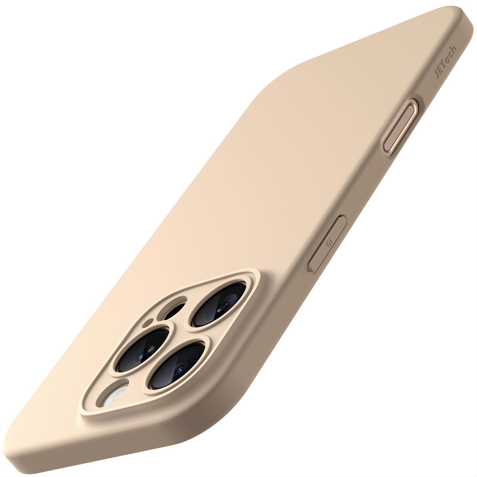Photo 1 of JETech Slim Case for iPhone 16 Pro Max 6.9-Inch with Camera Lens Full Protection, Ultra-Thin Lightweight Matte Finish Minimalist Protective Phone Cover (Desert Titanium)