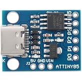MusRock ATTINY85 Development Board AVR Microcontroller Module USB Compatible for Arduino-Style Mini Board