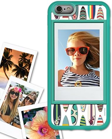 Fujifilm Instax Mini Photos Customizable iPhone 5/5s Case - Teal