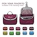 Mountaintop Toiletry Bag for Camping Travel Men Women Water-resistant with Hanging Hook, 7.1 x 2.4 x 9.3-Inch