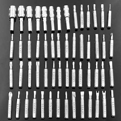 image for Kidirt 59-In-1 Multi-Function Precision Screwdriver Head With Leather 