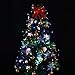 [72ft 200 Led] Solar Outdoor String Lights/ Fairy Outside Lighting Yard Patio Decoration, 8 Mode (Steady, Flash), Waterproof, Garden Decor, Halloween, Christmas, Tree, Party, Holiday (Multi-Color)