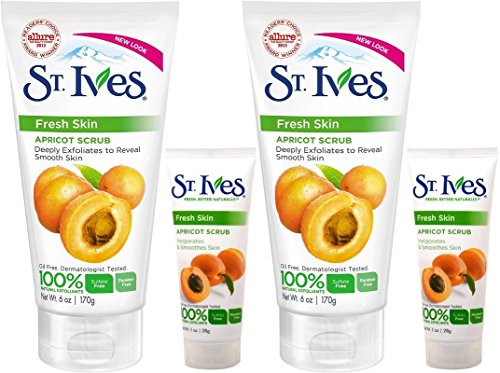 St. Ives Fresh Skin Apricot Scrub, 6 Ounce