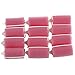 Hair Curler - TOOGOO(R) 12pcs Magic Sponge Foam Cushion Hair Styling Rollers Curlers Twist Tool Salon Pink