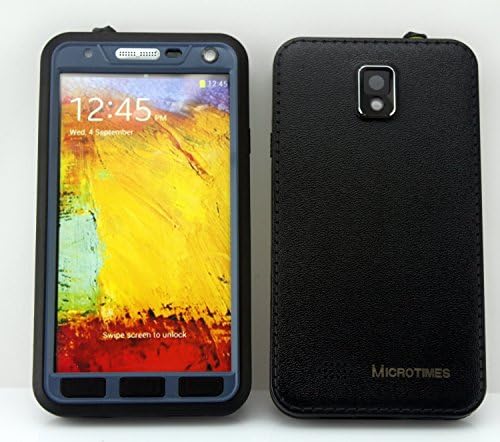 Waterproof case cover Samsung Galaxy Note III N9000 Case Cover Waterproof Dirtproof Snowproof Shockproof Skin Hard Phone Shell for Samsung Galaxy Note 3 (blue)