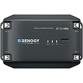 RENOGY 12V 40A DC to DC Battery Charger, for AGM, Gel, Flooded and Lithium Battery