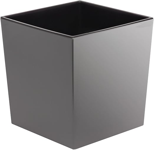 Cubo Cuadrado Juka 30x30 Antracita: Amazon.es: Jardín
