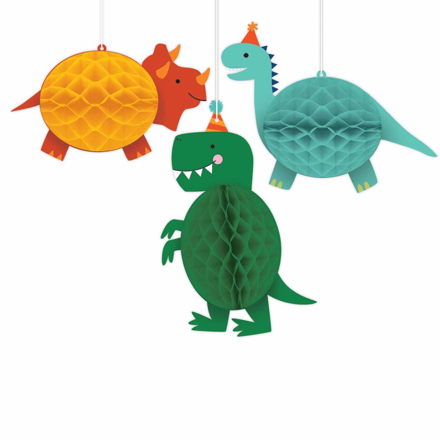 Dino Mite Honey Comb Decoratio