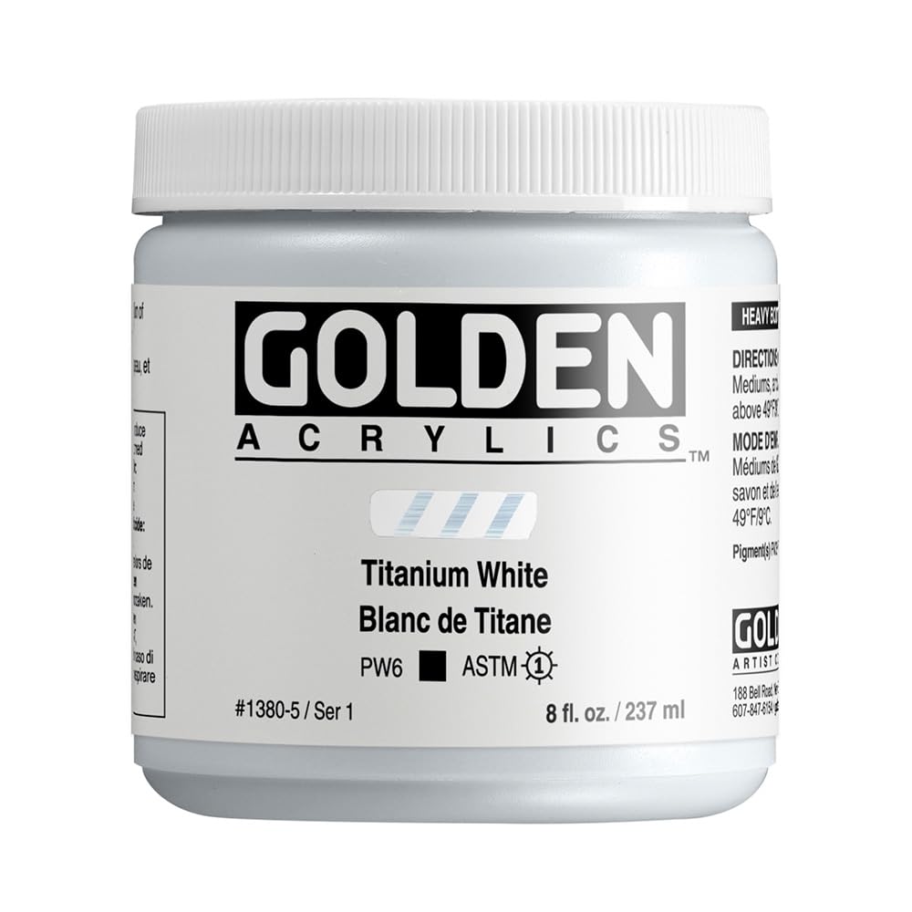 Golden Artist Colors H/Body 236Ml Titanium White I