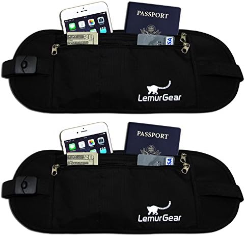 RFID-Blocking Hidden Travel Wallet for Cash, Passport, Credit Card, Phone & More