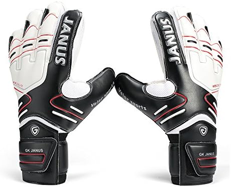 Winnas Youth&Adult Goalie Goalkeeper Gloves, Strong Grip for The Toughest Saves, with Finger Spines to Give Splendid Protection to Prevent Injuries