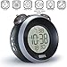 RYHOR-K Loud Alarm Clock for Heavy Sleepers – Simple Annoying Twin Bell for Hearing Impaired – Dual Battery Operated Snooze Portable Travel Digital for Kids
