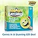 YoYa Toys Toss and Catch Smiley Ball Game 2 Disc Paddles, 2 Balls (One Big and One Small) - PVC Carry Bag Idea with Stunning Packaging - Safe, Durable and Family Friendly Game Set