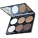 Ucanbe Cosmetics 6 Color Contour and Highlighting Powder Foundation Palette/Contouring Makeup Kit with Mirror