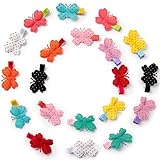 20 Pcs Colorful Butterfly Hair Clips For Baby girls,Toddlers, Kids And Teens