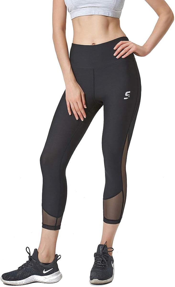 High Waisted Capri Yoga Pants Workout 